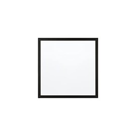 Quartet Wood Frame Magnetic Dry-Erase Board, Includes 1 Marker and 1 Magnet, 12 x 12 Inches, Black Frame (Q021212M01-CA-R)