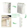HIAHXC Car Bin Foldable Hanging Car Trash Bin with Storage