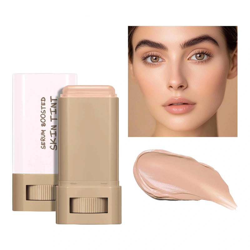 Foundation Stick for Full Coverage and Long-Lasting Waterproof Wear -