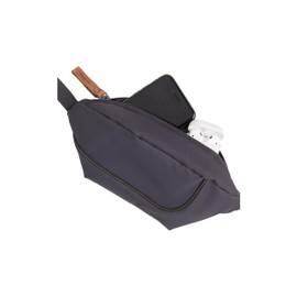 satch Cross Easy Bum Bag Hip Bag for Teenagers with Zip Compartment, Pure grey - grey