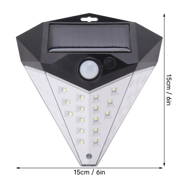 Outdoor Solar Light LED 3 Lighting Modes Motion Sensor IP65