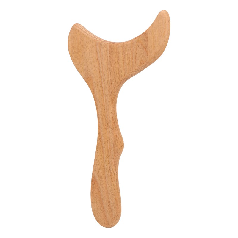 Gua Sha Board Men Women Wooden Ergonomic Muscle Relaxation Scraping