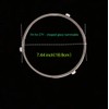 7.44 Inch Microwave Turntable Ring with 14mm Rollers - Glass