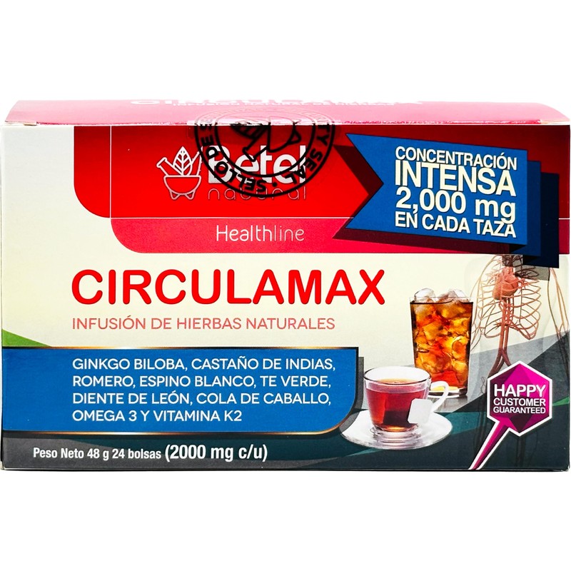 Betel Natural Premium Circulamax Te Special Blend of Castanos De