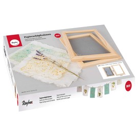 Rayher 27001505 Paper Frame Natural 30 x 21 cm Suitable for Paper Sizes up to 25 x 16 cm
