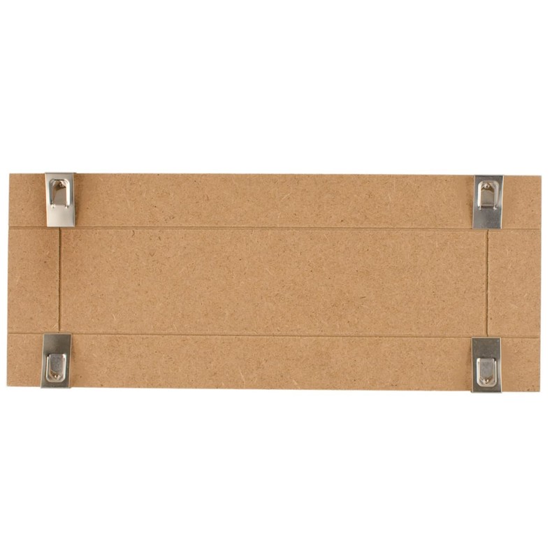 Quadro Clip Frame 4x10 inch Borderless Frame