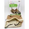 Hamac Pour Furet Brun Suede+peluche - Couchage