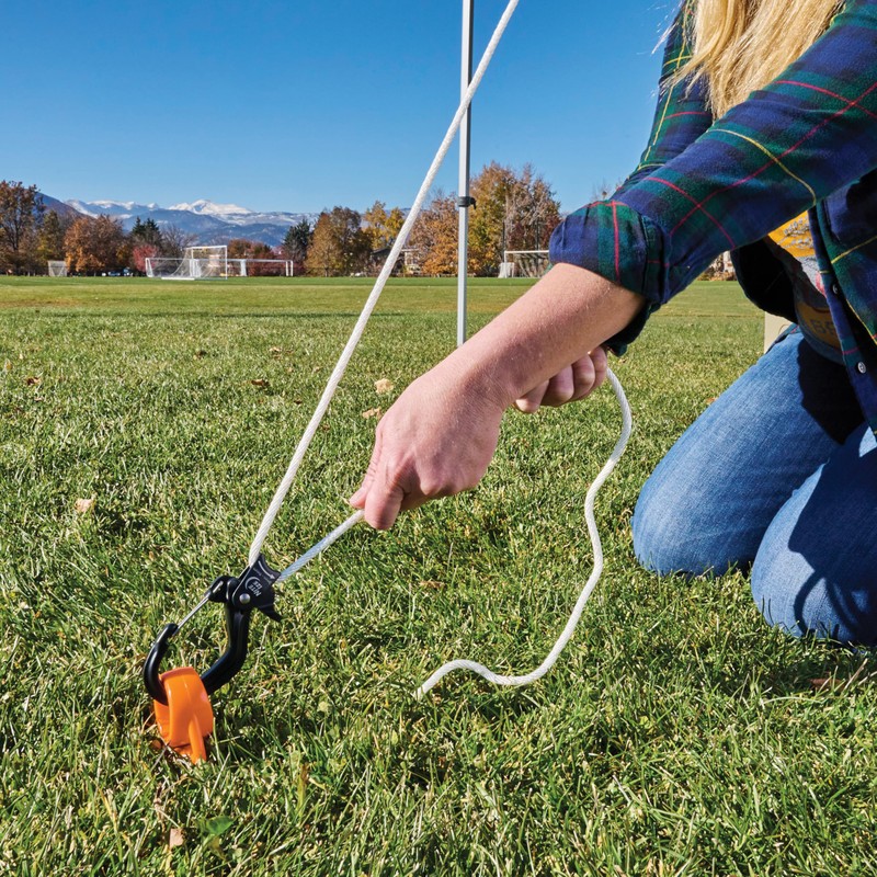 Nite Ize CamJam SlideLock Rope Tightener & 10 ft Nylon