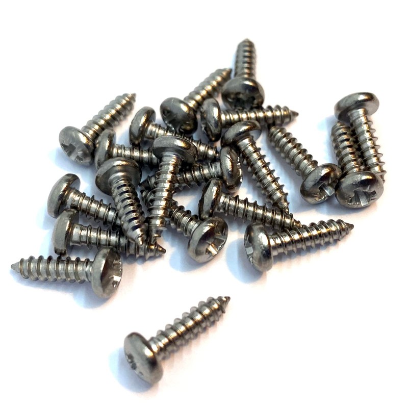 No.6 x 1/2" (3.5mm x 12mm) Pozi Pan Self-Tapping Screw