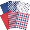 Whaline 4th of July Tissue Paper 90 Sheet Patriotic Stars