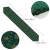Dremisland Christmas Table Runner Burlap & Cotton Tree Snowflake Hot