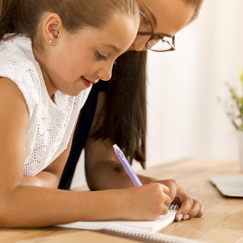 MHBEW Cute Erasable Pens 0.5mm Fine Point Smooth Writing Gel