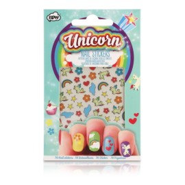 50 Pack Calcomanias Para Uñas Unicornio 3900 Mini Stickers