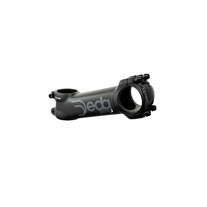 Deda Elementi Zero 17 Degree Riser Stem, Black, 90mm