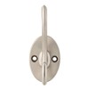 Liberty Hardware 3-13/16 in. Scroll Hook in Satin Nickel