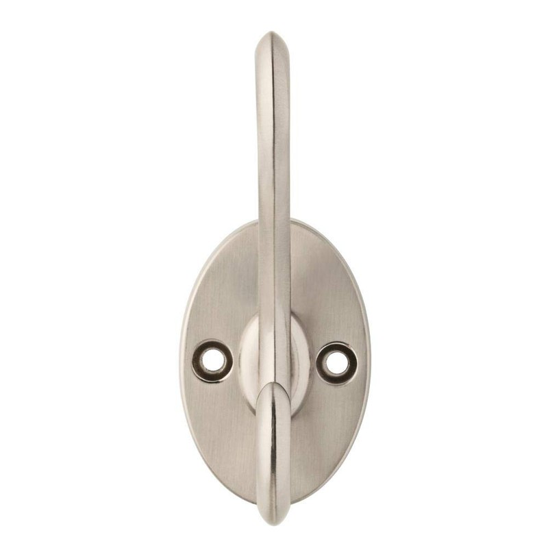Liberty Hardware 3-13/16 in. Scroll Hook in Satin Nickel