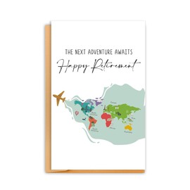 Sudaporn Happy Retirement Card for Friends Coworker Colleague Encouragement Cards Funny Retiree Gifts for Family Member Father Mother Wife Husband Greeting Retirement Cards Good Bye Leaving Gifts