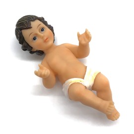 Baby Jesus Holy Religious Figurine Nino Dios Christmas Navidad (8 Inch)