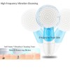 4 in 1 Waterproof Electric Cleansing Face Brush Include Detachable