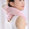 Insulating water bag U-type M-type neck shoulder hand warmer fur bag winter Cold weather U-shaped gray