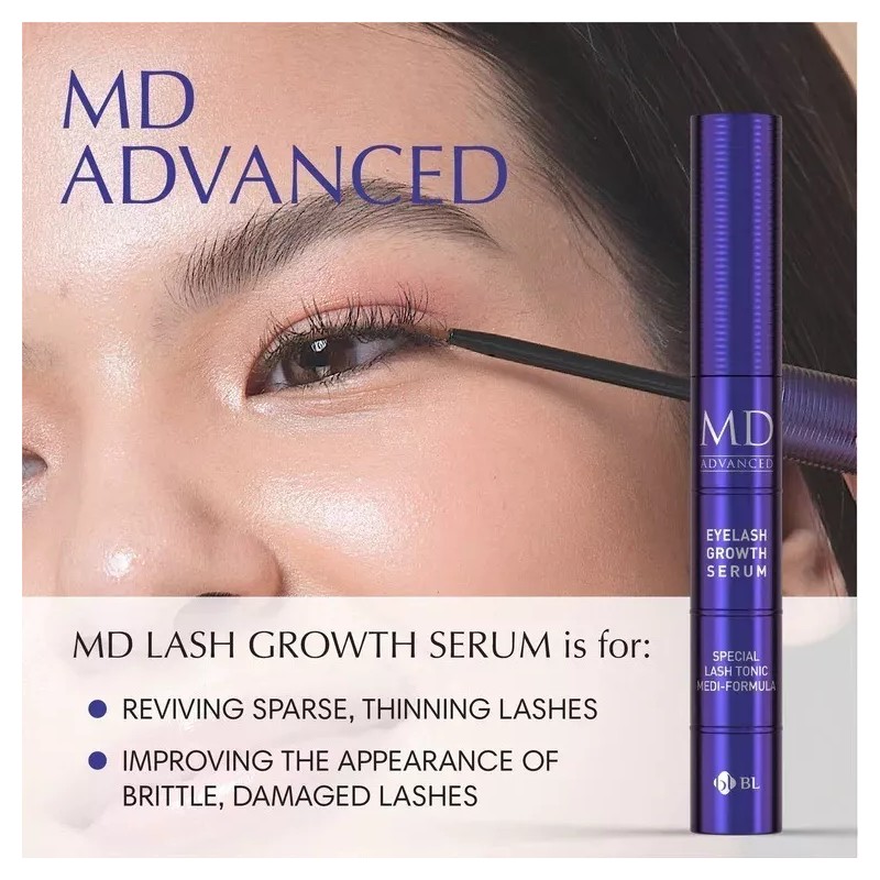 BL Lashes Suero De Crecimiento De Pestañas Avanzado Md Advanced