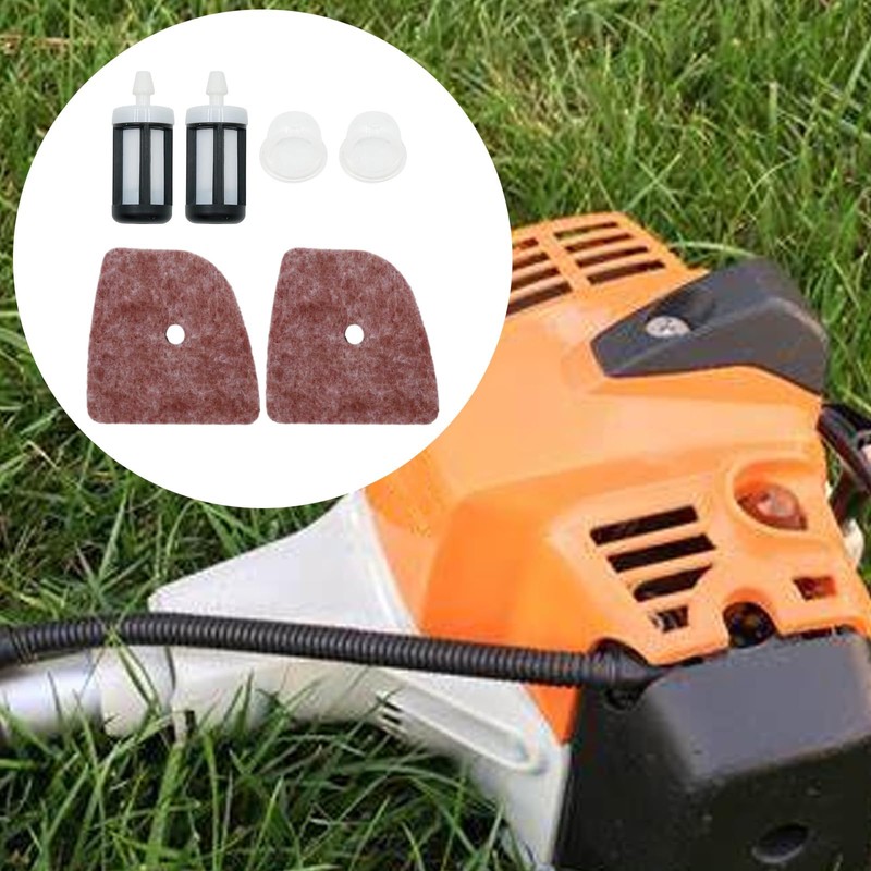 UOIENRT 4149-120-1800 2 Set Air Filter Kit Replacement for Stihl