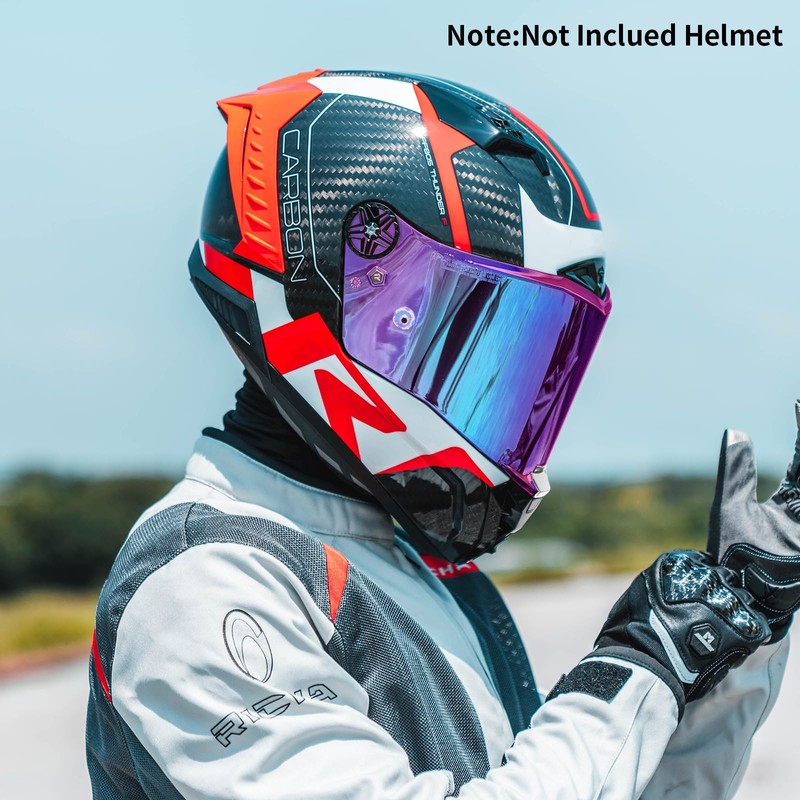 Helmets Shield for Thunder Carbon Fiber Full Face Motorcycle Helmets