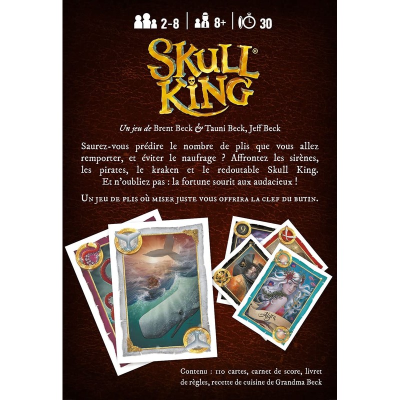 Set of Skull King + Prophezeie French Version + 1