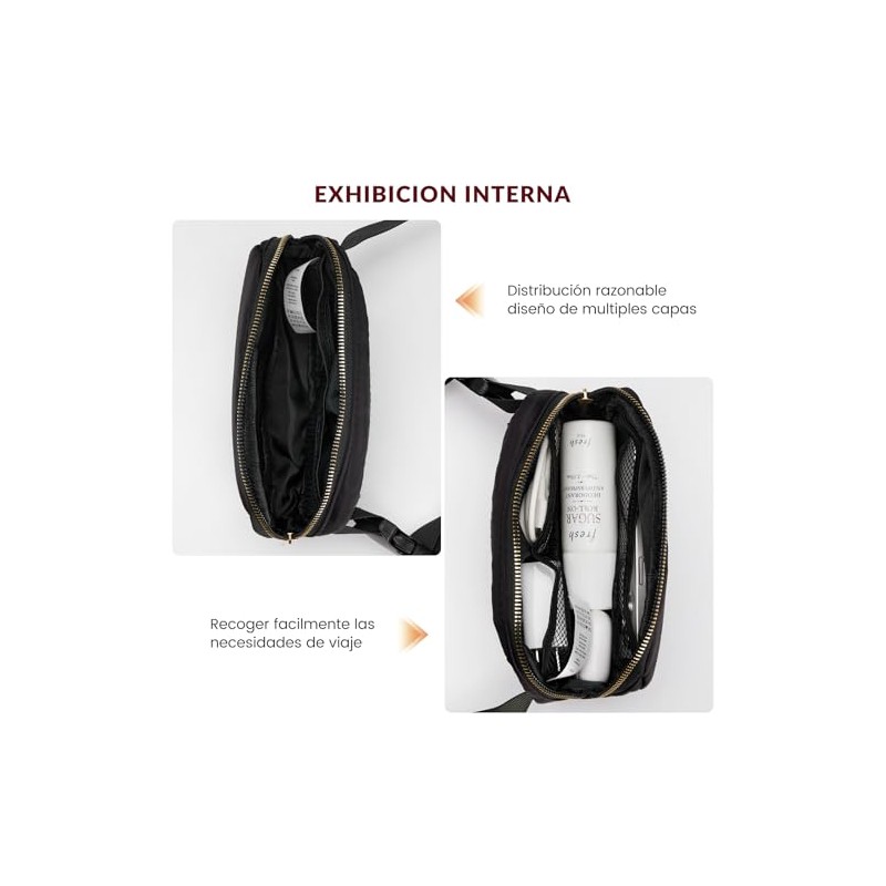 2 Cangurera Deportiva, Riñonera Deportiva Riñonera de Marcha Running