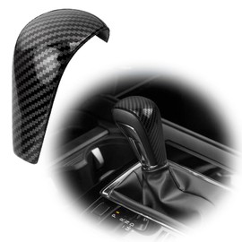 JINZHAO for Mazda M3 CX-30 2020 2021 2022 2023 2024 for Mazda CX-50 2023 Accessories Car Center Console Gear Shift Knob Cover Trim Cap -Black Carbon