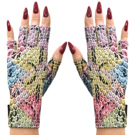 ManiGlovz - The Original UPF 50+ UV Light Protective Nail Gloves | Gel Manicure and Anti-UV Fingerless for Women | Sun Protection for Driving | Upscale