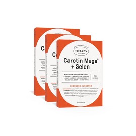 Astrid Twardy Carotene Mega+Selenium Capsules Anti-Ageing & Cell Protection with Beta Carotene (Provitamin A), Vitamin C & E, Selenium for Healthy, Radiant Skin & Immune Defence, Dietary Supplement 3