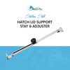 MARINE CITY 316 Grade Stainless Steel Hatch Lid Stay Support