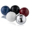 Modern Day Accents 3295 Bola Polished Sphere, Silver Aluminum, Filler,