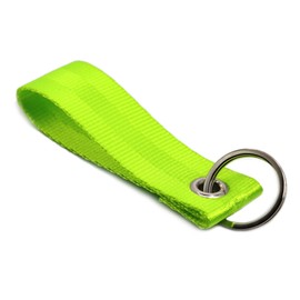 VmG-Store Key Chain Lanyard 9 x 2.5 cm for Car Key Motorcycle Key Ring Motorsport Sports Strap Tuning Accessories Durable S146, Green