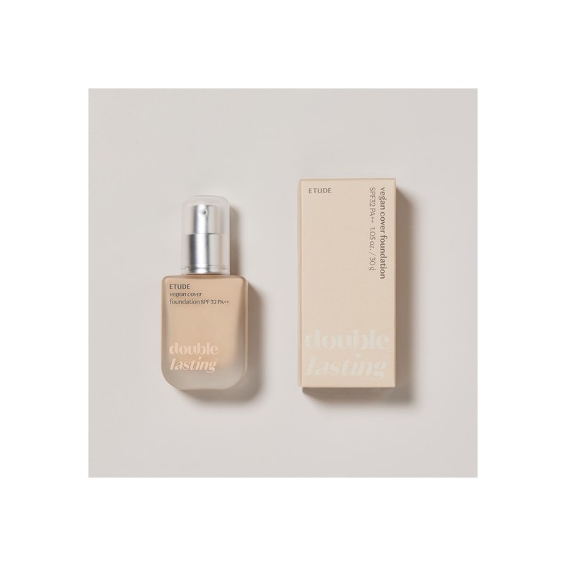 Etude Studio Double Lasting Vegan Cover Foundation 30g / 24-hour