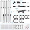 JUSJUBR Gun Safe Light Kit - Door Activated Safe Lights,
