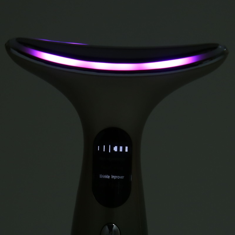 Neck Lifting Massager Micro Current Vibration Fade Fine Lines Neck