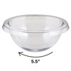 Needzo Clear Holy Water Font Liner, Catholic Church Supplies, 5.5