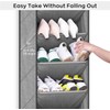 SLEEPING LAMB Over The Door Shoe Organizer for Closet with