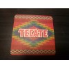 Tecate Beer Coaster - 2001 Cervesas Mexicanos Imported Beer Llego
