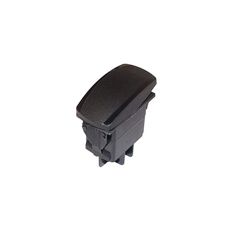 3G Black 2-Way Flush Mount Rocker Switch for Club Car