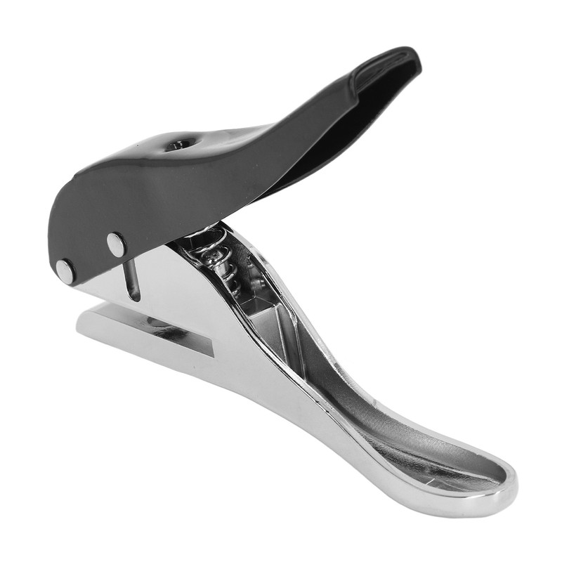 8mm Single Hole Punch Heavy Duty Handheld Puncher Portable Punching