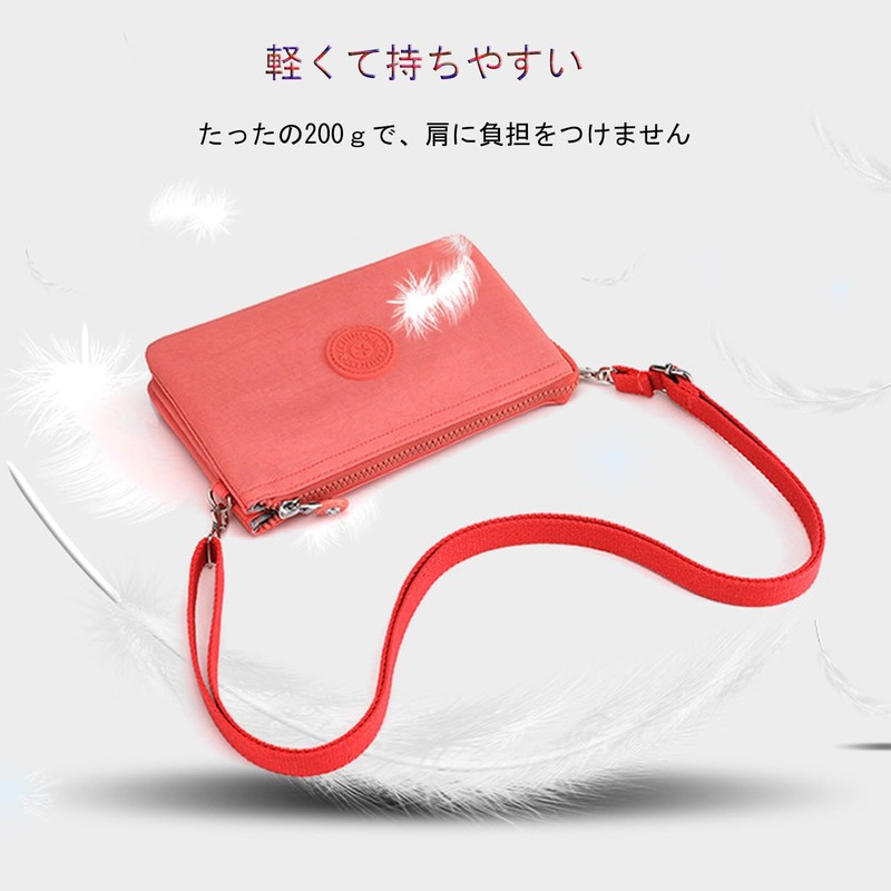 Blostirno Women's Lightweight Crossbody Shoulder Bag, Nylon, Waterproof Mini Bag,
