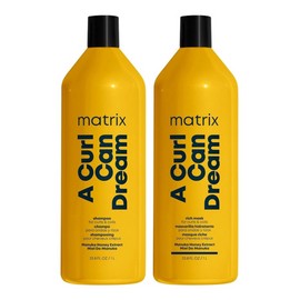 Matrix Total Results A Curl Can Dream 1 Litre Shampoo and Mask Bundle