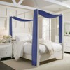 RYB HOME Sheer Curtains Scarf - Long Windows Valance for