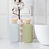 Baluue 2 Pcs Squeeze Bottles with Flip Caps Refillable Plastic