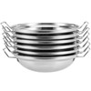 MUKCHAP 6 Pack 22cm Balti Serving Dishes, Indian Food Curry
