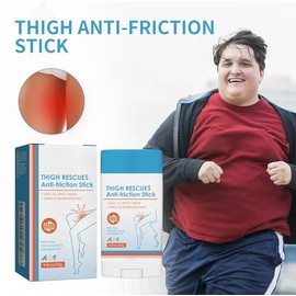 Barra antifricción muslos Thigh Rescue Crema antirozaduras no grasa en barra prevenir rozaduras impermeable y transpirable Reibung Crema antifricción 