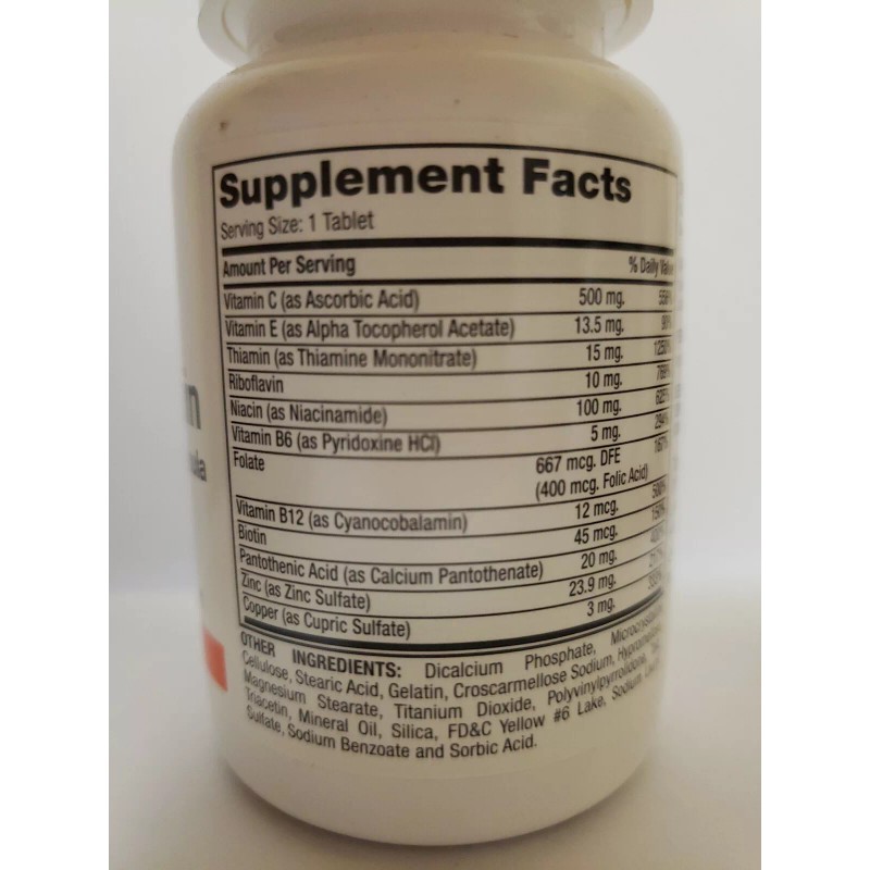 Rugby Multivitamin with Zinc Stress Formula 60 Tablets